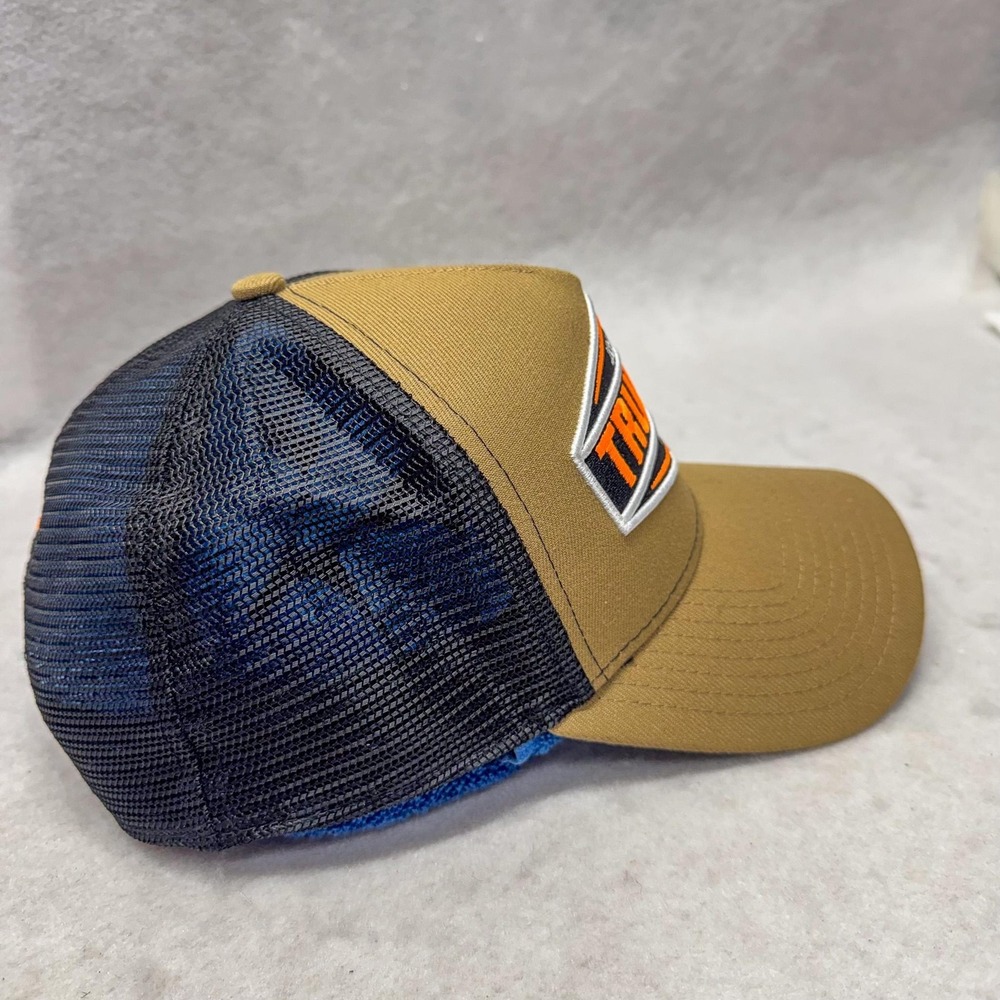 Joe Gibbs Racing Hat Cap Snap Back Mens One Size Brown Black NASCAR New Era - Picture 5 of 7